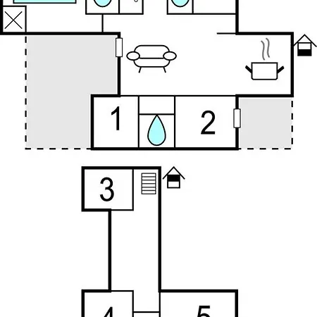 Dom wakacyjny Front In Lembruchduemmer Lembruch